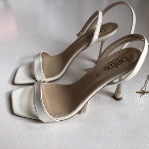 Batix Roma Leather Wrap Stiletto Heels